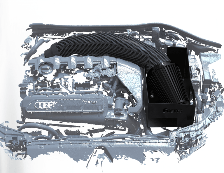 Forge Motorsport Carbon Intake With Elbow RS3 8Y