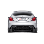 Akrapovič Evolution Line (Titanium) + Evolution Link Pipe Set - Mercedes AMG C63 Saloon (W205) 2015+