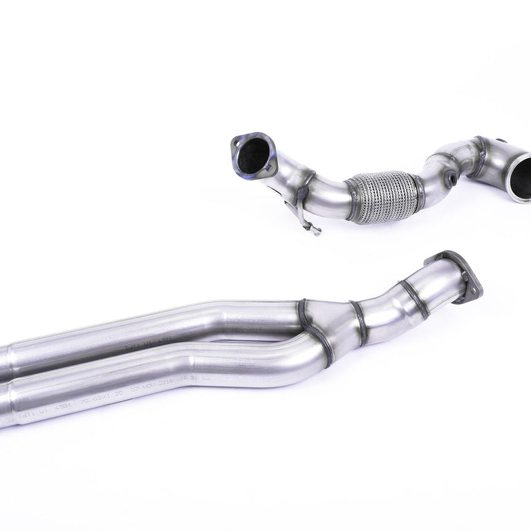 Milltek Sport Large Bore Downpipe and De-Cat TTRS 8S