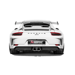 Akrapovič Slip-On Race Line (Titanium) + Tail Pipe Set (Titanium) - Porsche GT3 (991.2) 2018+