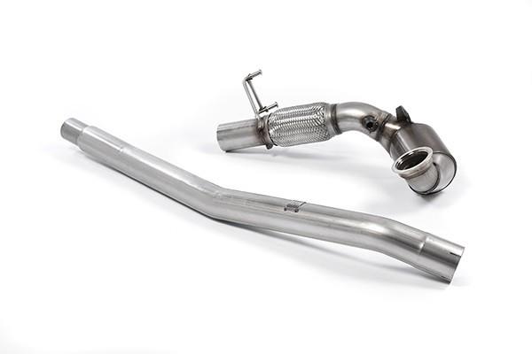 Milltek Sport Cast Downpipe with Race Cat For OE Exhaust MK7 GTI