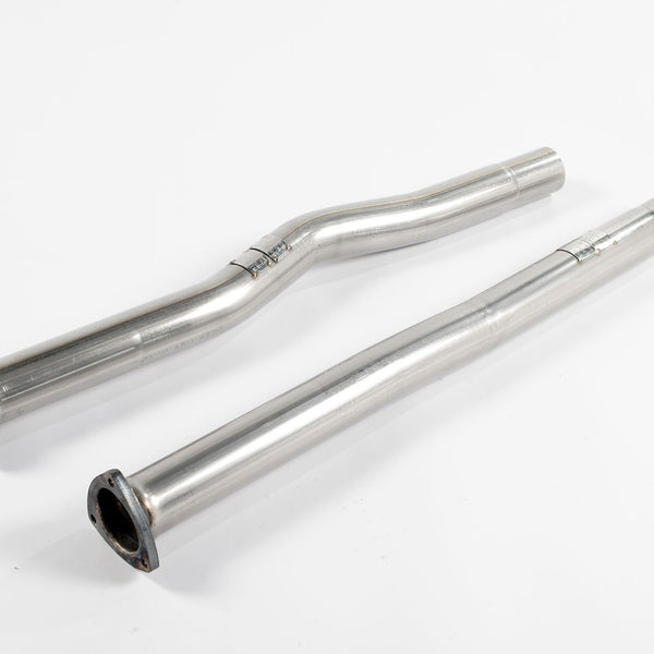 Milltek Sport Secondary Catalyst Bypass Pipes TTRS MK2