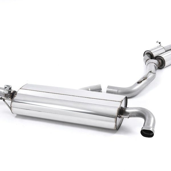 Milltek Sport Racing Cat-Back Resonated TTRS MK2