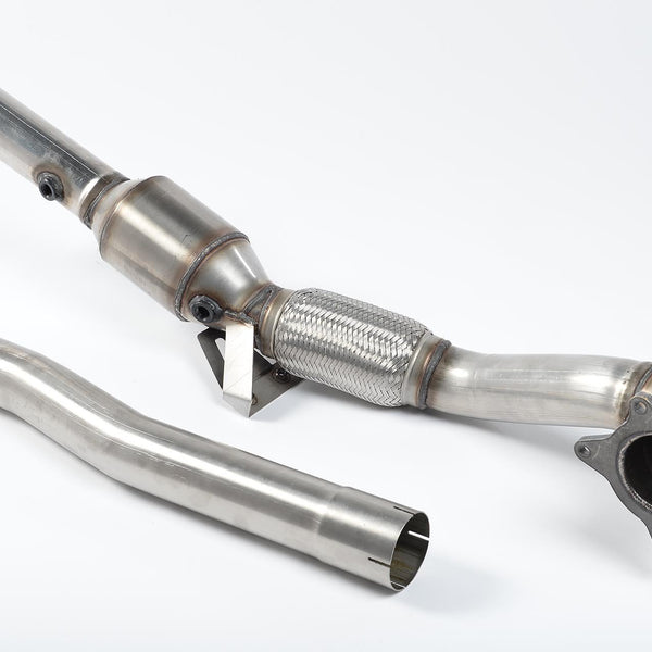 Milltek Sport Cast Downpipe with Sports Cat TTS 8J