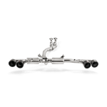 Akrapovič Evolution Line (Titanium) + Carbon Tailpipe Set - Nissan GTR (2008+)