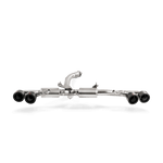 Akrapovič Slip-On Line (Titanium) + Carbon Tailpipe Set - Nissan GTR (2008+)