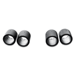 Akrapovič Evolution Line (Titanium) + Carbon Tailpipe Set - BMW M6 (F12, F13) 2012+