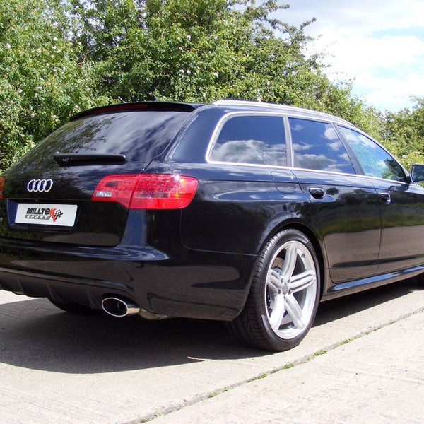 Milltek Sport Resonated Cat-Back Polished Tips RS6 C6