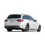 Akrapovič Evolution Line (Titanium) + Evolution Link Pipe Set - Mercedes AMG C63 Estate (S205) 2015+