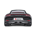 Akrapovič Slip-On Line (Titanium) For OE Sports Exhaust - Porsche 911 Carrera Cabriolet S/4/4S/GTS (991.2) 2016+
