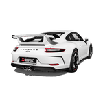 Akrapovič Slip-On Race Line (Titanium) + Tail Pipe Set (Titanium) - Porsche GT3 (991.2) 2018+