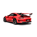 Akrapovič Slip-On Race Line (Titanium) + Tail Pipe Set (Titanium) - Porsche GT3 RS (991.2) 2018+