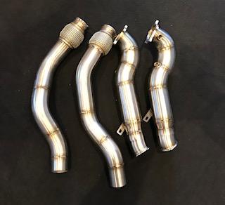 Peron De-Cat Downpipes RS6/7