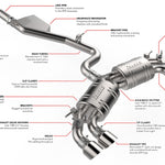 APR Golf MK7R Cat-Back Exhaust
