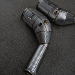 QST RS6/7 Cat-Less Downpipes