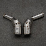 QST RS6/7 Cat-Less Downpipes