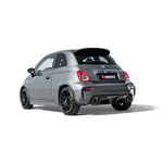 Akrapovič Slip-On Line (SS) + Carbon Tailpipe Set - Abarth 2009+