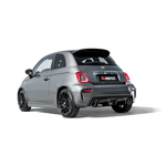 Akrapovič Slip-On Line (SS) + Carbon Tailpipe Set - Abarth 2009+