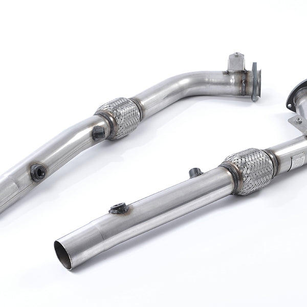 Milltek Cat-Less Downpipes Audi RS4 B7