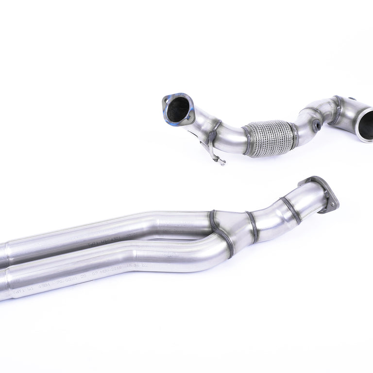 Milltek Large Bore Downpipe and De-Cat RS3 8V.2 DAZA