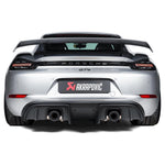 PORSCHE 718 CAYMAN GTS 4.0 / BOXSTER GTS 4.0 - Akrapovic Slip-On Race Line (Titanium)
