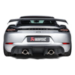 PORSCHE 718 CAYMAN GTS 4.0 / BOXSTER GTS 4.0 - Akrapovic Slip-On Race Line (Titanium)