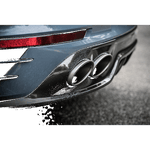 Akrapovič Slip-On Line (Titanium) + High Gloss Carbon Rear Diffuser - Porsche 911 Turbo/Turbo S (991.2) 2016+
