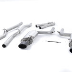 Milltek Non-Resonated Non-Valved Cat-Back Exhaust Audi RS4 B7 *OPTIONS*